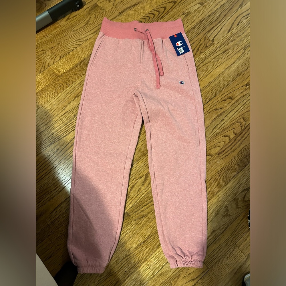 Pink champion jogger sweatpants
